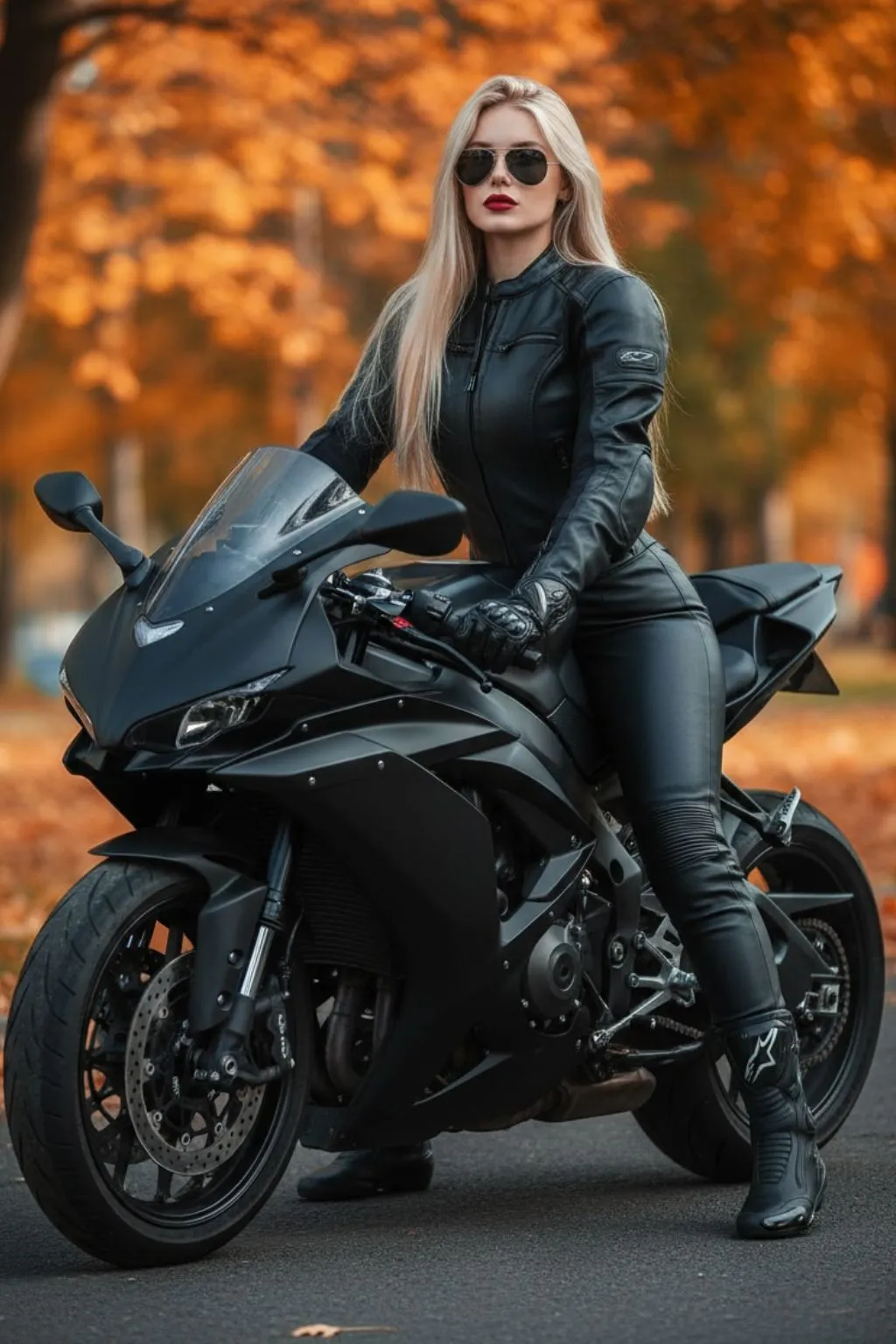 Modelka obok sportowego samochodu